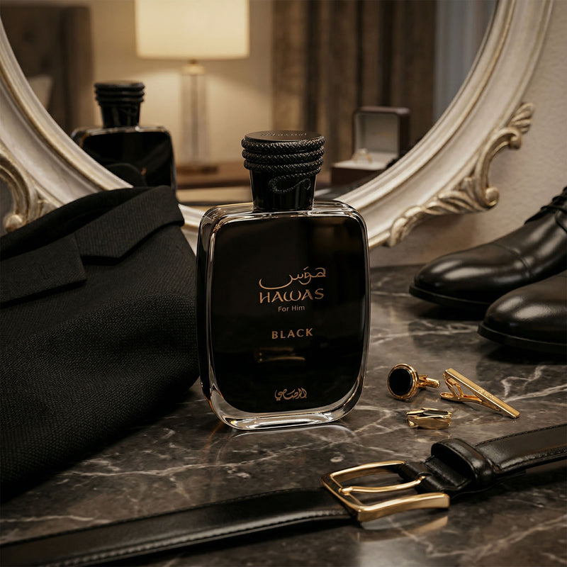 Hawas Black By Rasasi - Parfum Arabesc Barbati - EDP - 100 ml