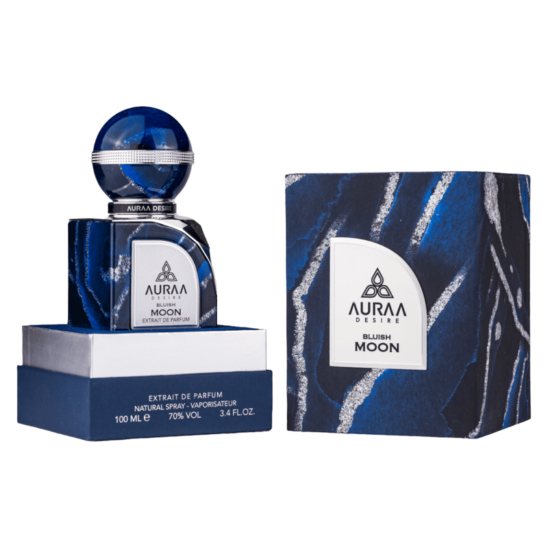 Bluish Moon by Auraa Desire - Extract de Parfum Barbati - 100 ml