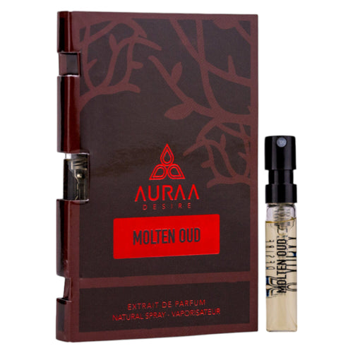 Molten Oud by Auraa Desire - Extract de Parfum Barbati - 2 ml