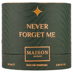 Never Forget Me by Maison Asrar - parfum arabesc de dama - 90ml