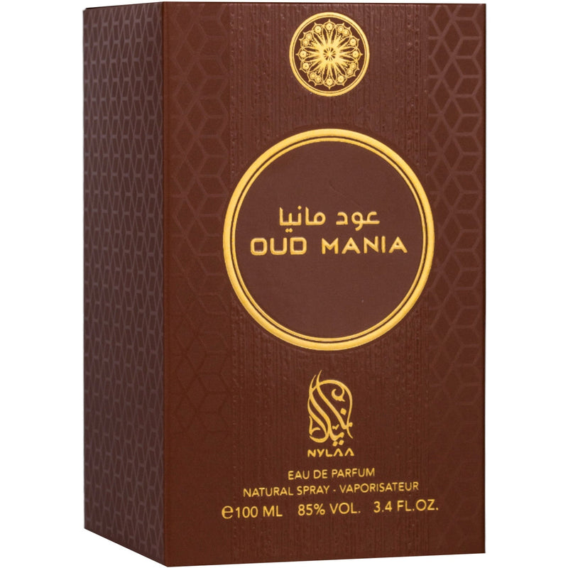 Parfum arabesc pentru barbati Nylaa Oud Mania - 100ml