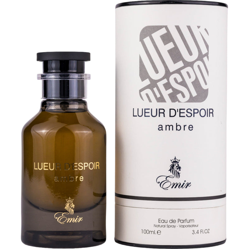 Parfum arabesc pentru barbati Emir by Paris Corner Lueur d'Espoir Ambre - 100ml