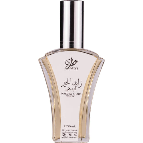 Parfum arabesc pentru barbati Attri Zayed Al Khair White - 50ml