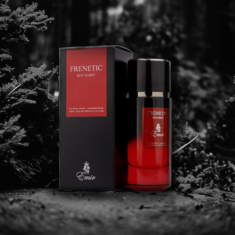 Parfum arabesc pentru barbati Emir by Paris Corner Frenetic Red Tempt - 80ml