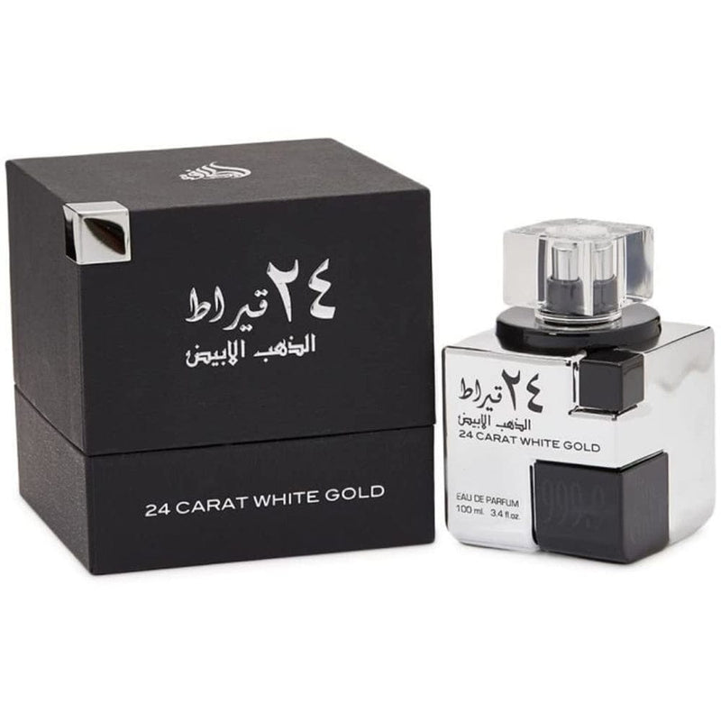 Parfum arabesc pentru barbati Lattafa Perfumes 24 Carat White Gold - 100ml