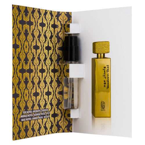 Parfum arabesc pentru barbati Nylaa Western Oud - 2ml