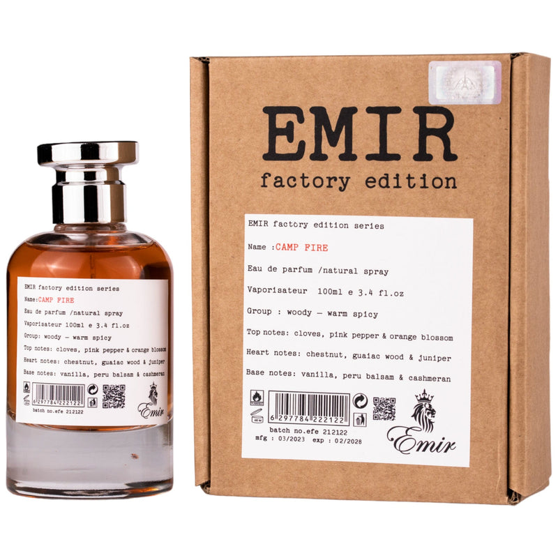 Parfum arabesc unisex Emir by Paris Corner Camp Fire Factory Edition - 100ml