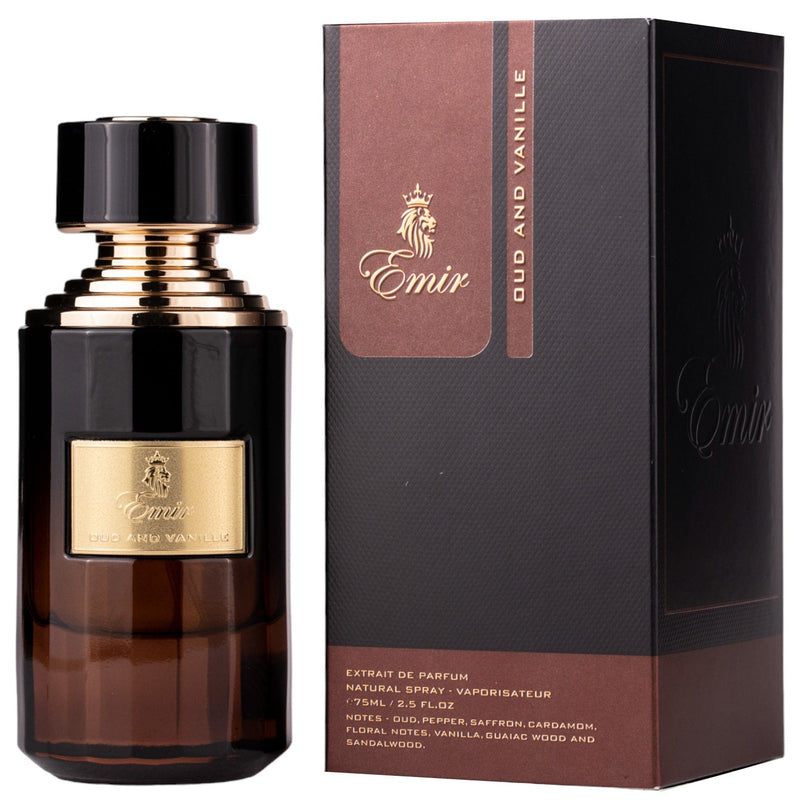 Parfum arabesc unisex Emir by Paris Corner Oud and Vanille - 75ml