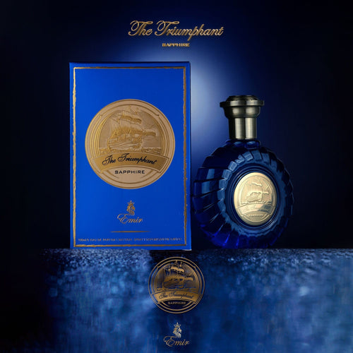 Parfum arabesc pentru barbati Emir by Paris Corner The Triumphant Sapphire - 100ml