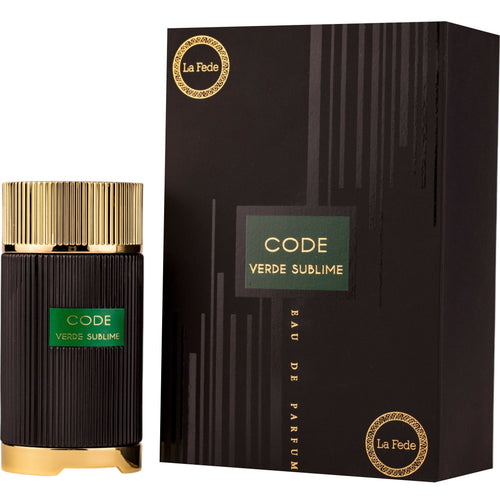 Parfum arabesc unisex La Fede Code Verde Sublime - 100ml