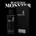 Parfum arabesc pentru barbati Monster by Paris Corner Black Oud - 80ml