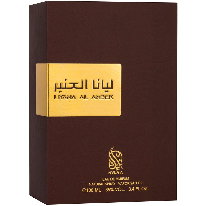 Parfum arabesc pentru barbati Nylaa Liyana al Amber - 100ml