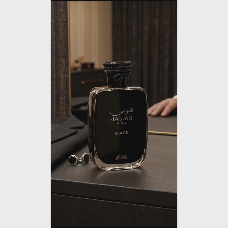 Hawas Black By Rasasi - Parfum Arabesc Barbati - EDP - 100 ml