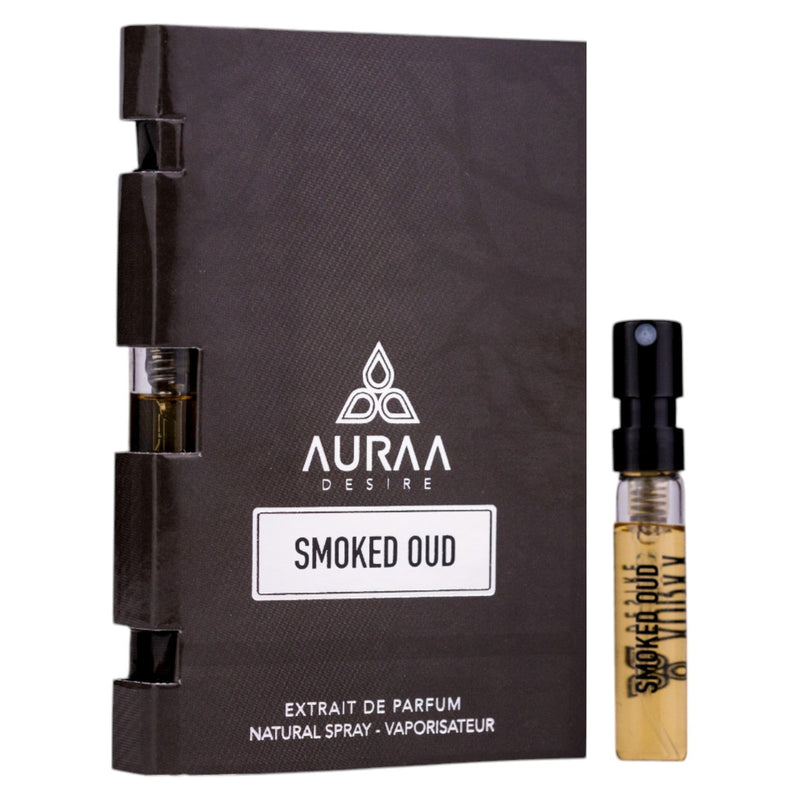 Smoked Oud by Auraa Desire - Extract de Parfum Barbati - 2 ml