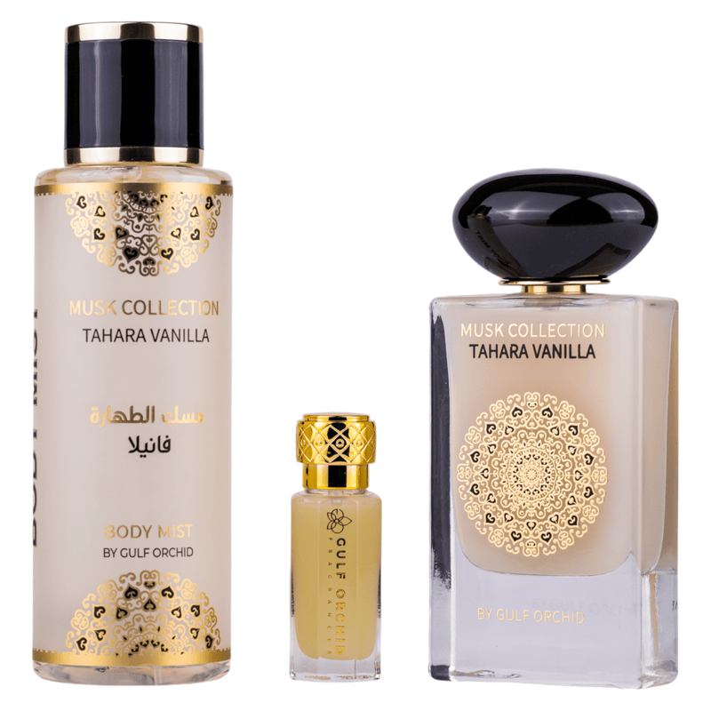 Tahara Vanilla by Gulf Orchid - set cadou parfum arabesc dama - 322 ml