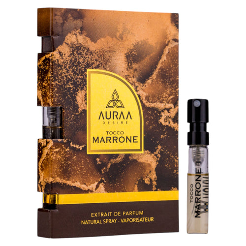 Tocco Marrone by Auraa Desire - Extract de Parfum Barbati - 2 ml