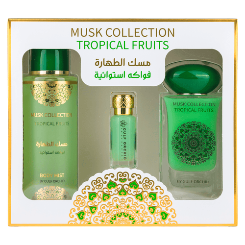 Tropical Fruits by Gulf Orchid - set cadou parfum arabesc dama - 322 ml