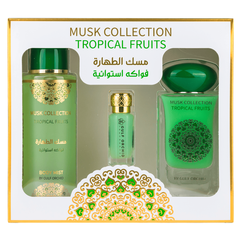 Tropical Fruits by Gulf Orchid - set cadou parfum arabesc dama - 322 ml